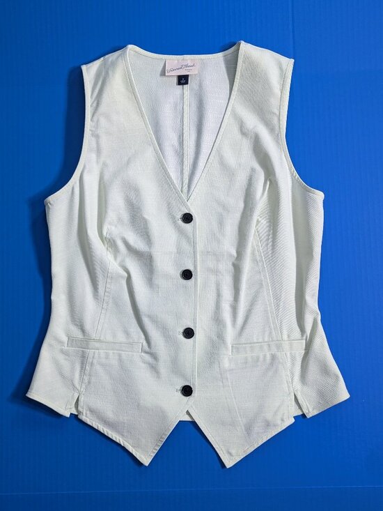 Universal Thread Tops - Universal Thread Mint Green Tailored Vest Size S